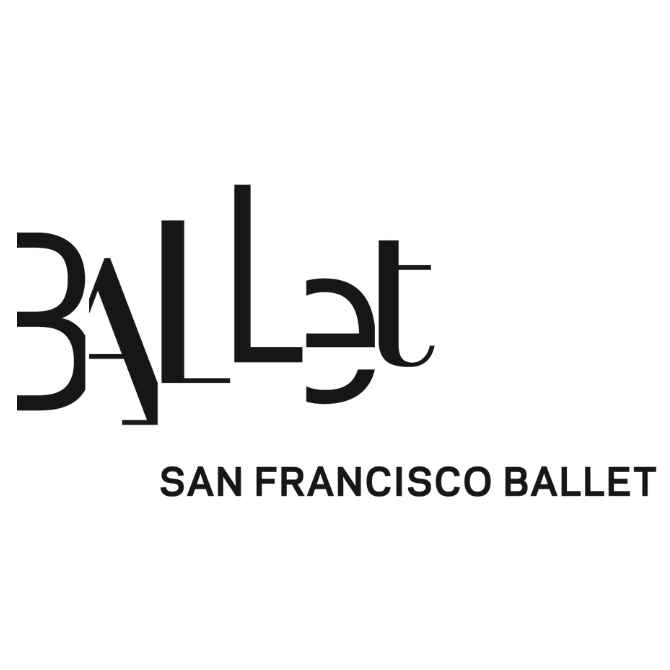 Logo: text Ballet - San Francisco Ballet